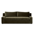 Four Hands Yelena Sofa in Surrey Olive on a white background at Addison West