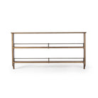 Four Hands + Amber Lewis Faria Plate Rack in Antiqued Iron - Addison West 