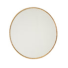Furniture Classics Antiqued Gold Edged Mirror on a white background at Addison West