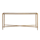 Furniture Classics Bronson Marble Console Table on a white background at Addison West