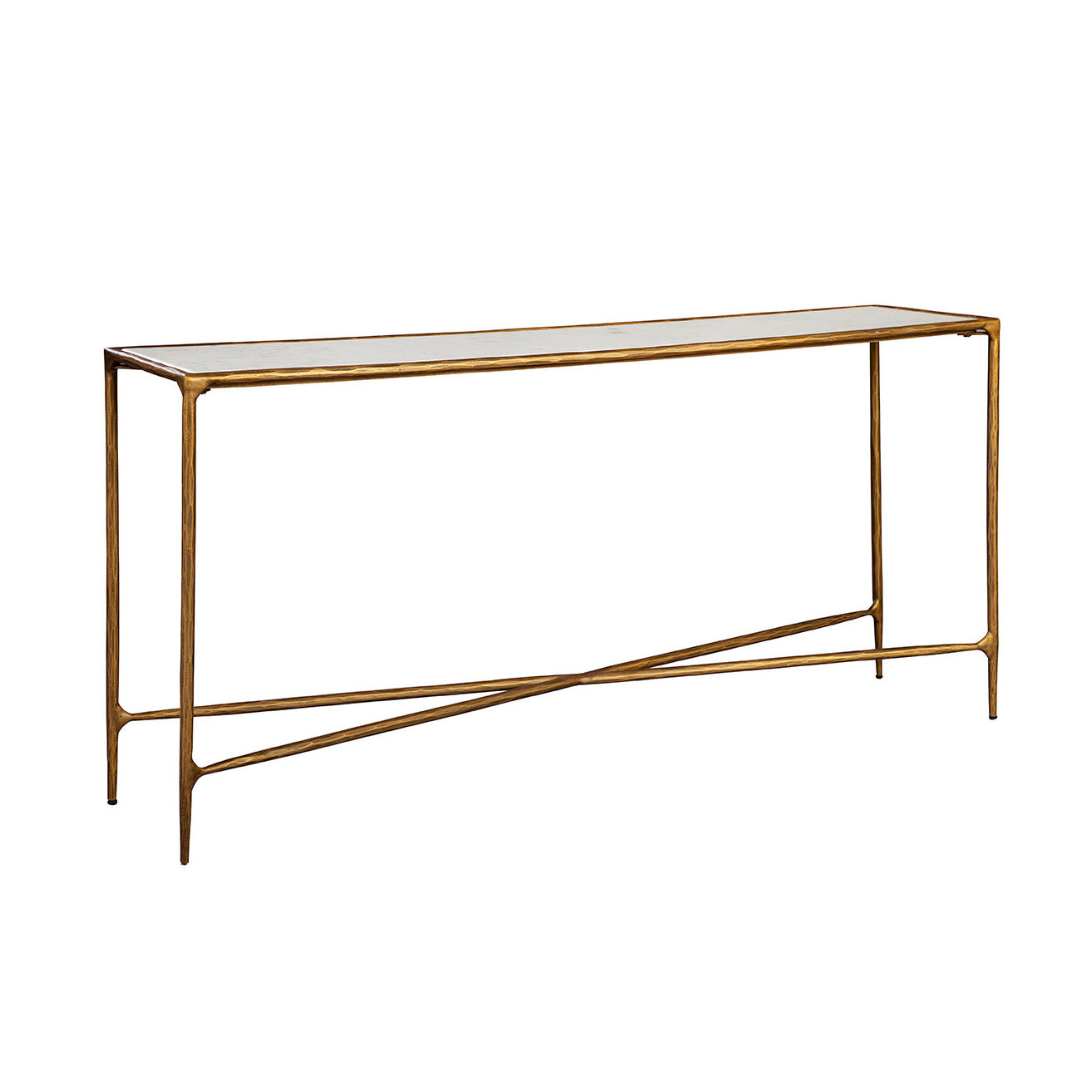Furniture Classics Bronson Marble Console Table on a white background at Addison West