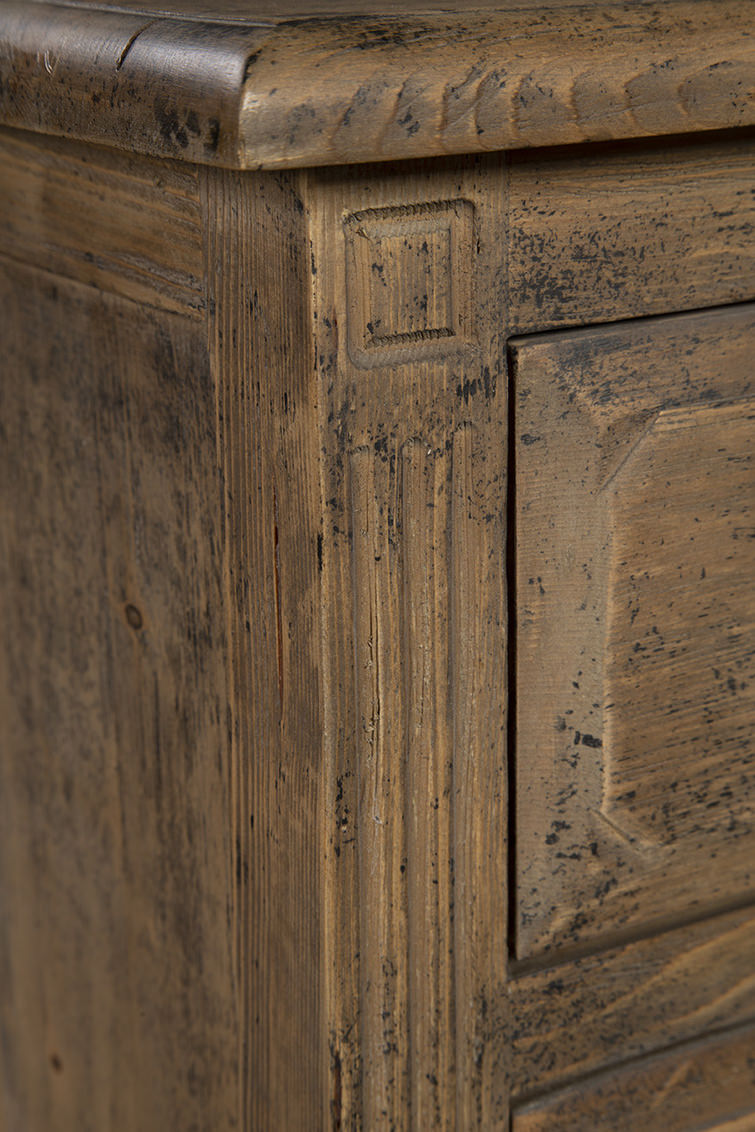 Close up of Furniture Classics Geraldine Chest on a white background at Addison West