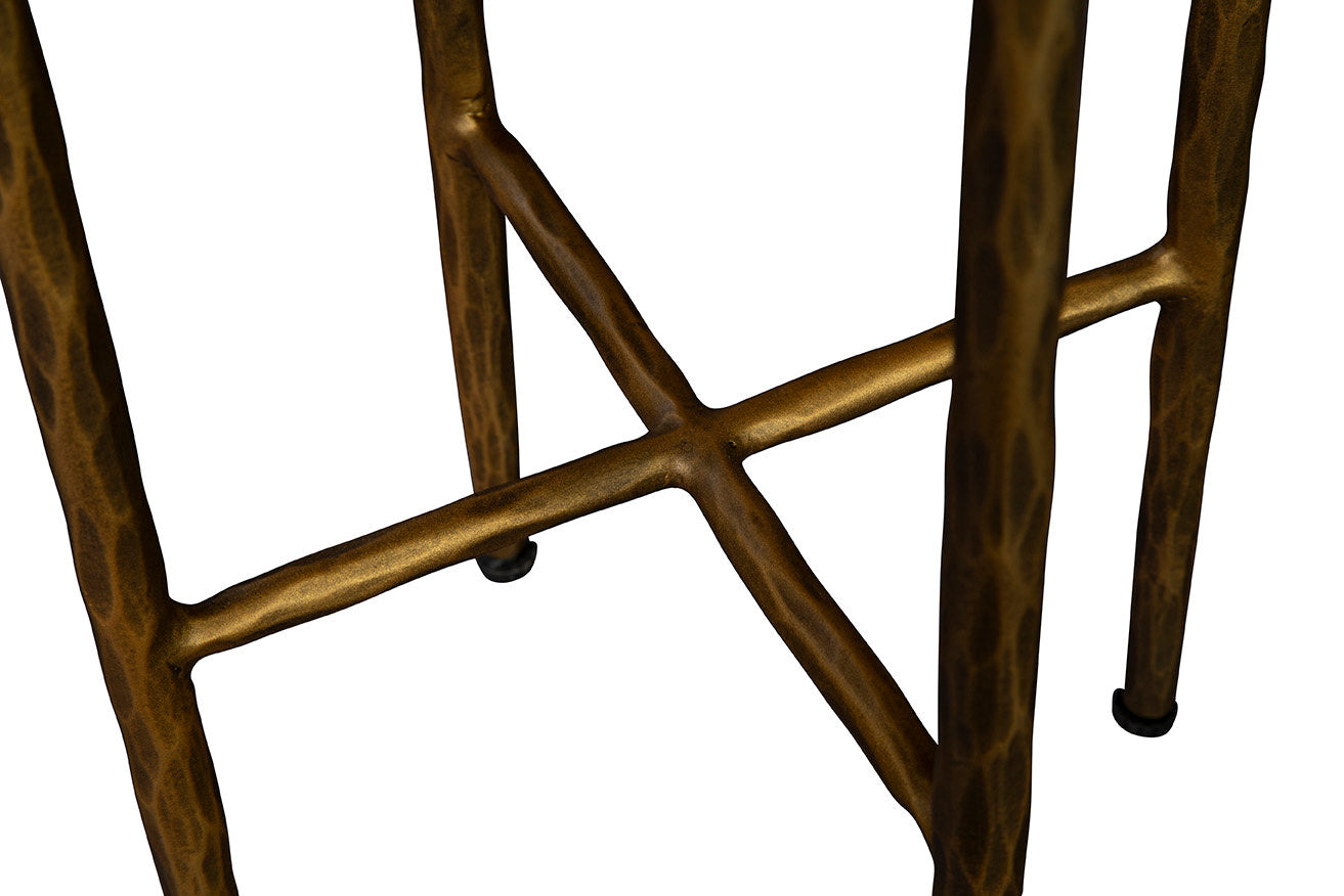 Close up of Furniture Classics Lindsay Martini Table on a white background at Addison West