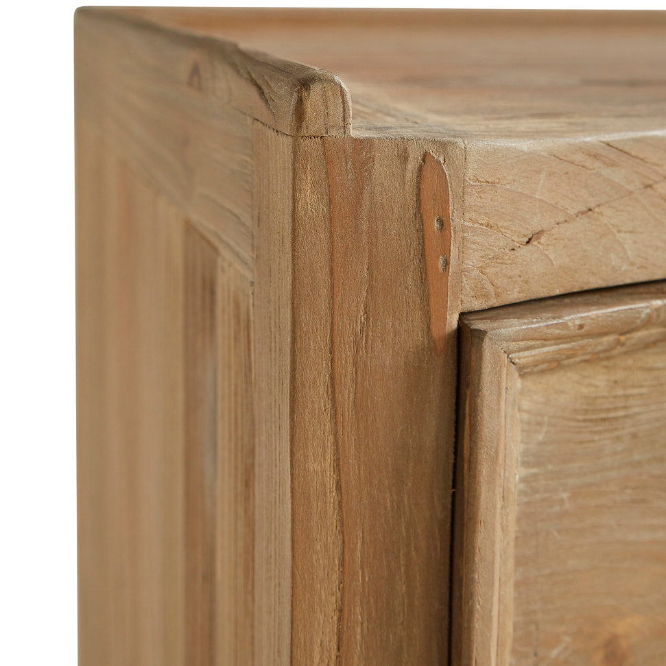 Close up of Furniture Classics Styx Crescent Chest on a white background at Addison West