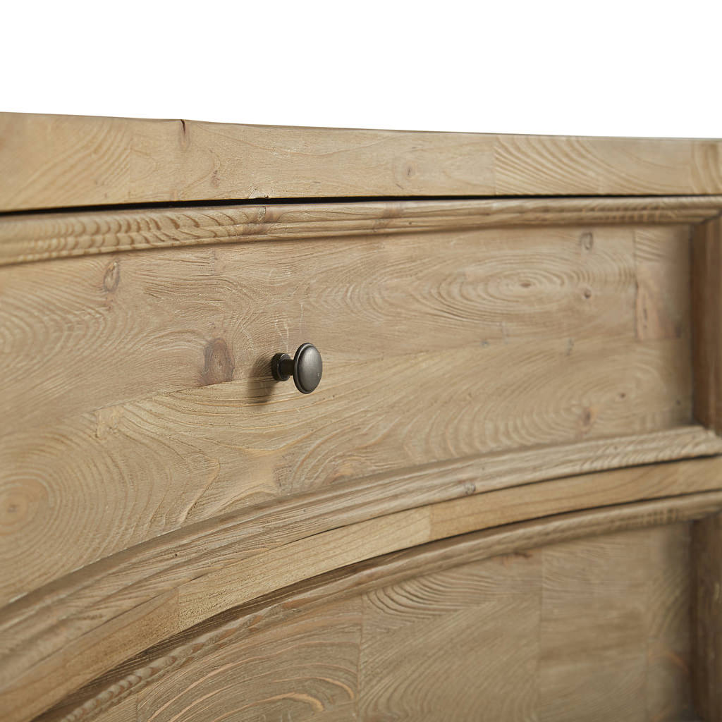 Close up of Furniture Classics Styx Double Crescent Chest on a white background at Addison West