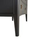 Close up of Furniture Classics Tiffany Three Drawer Chest on a white background at Addison West