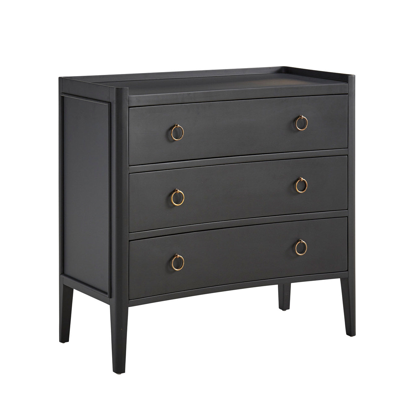 Furniture Classics Tiffany Three Drawer Chest on a white background at Addison West