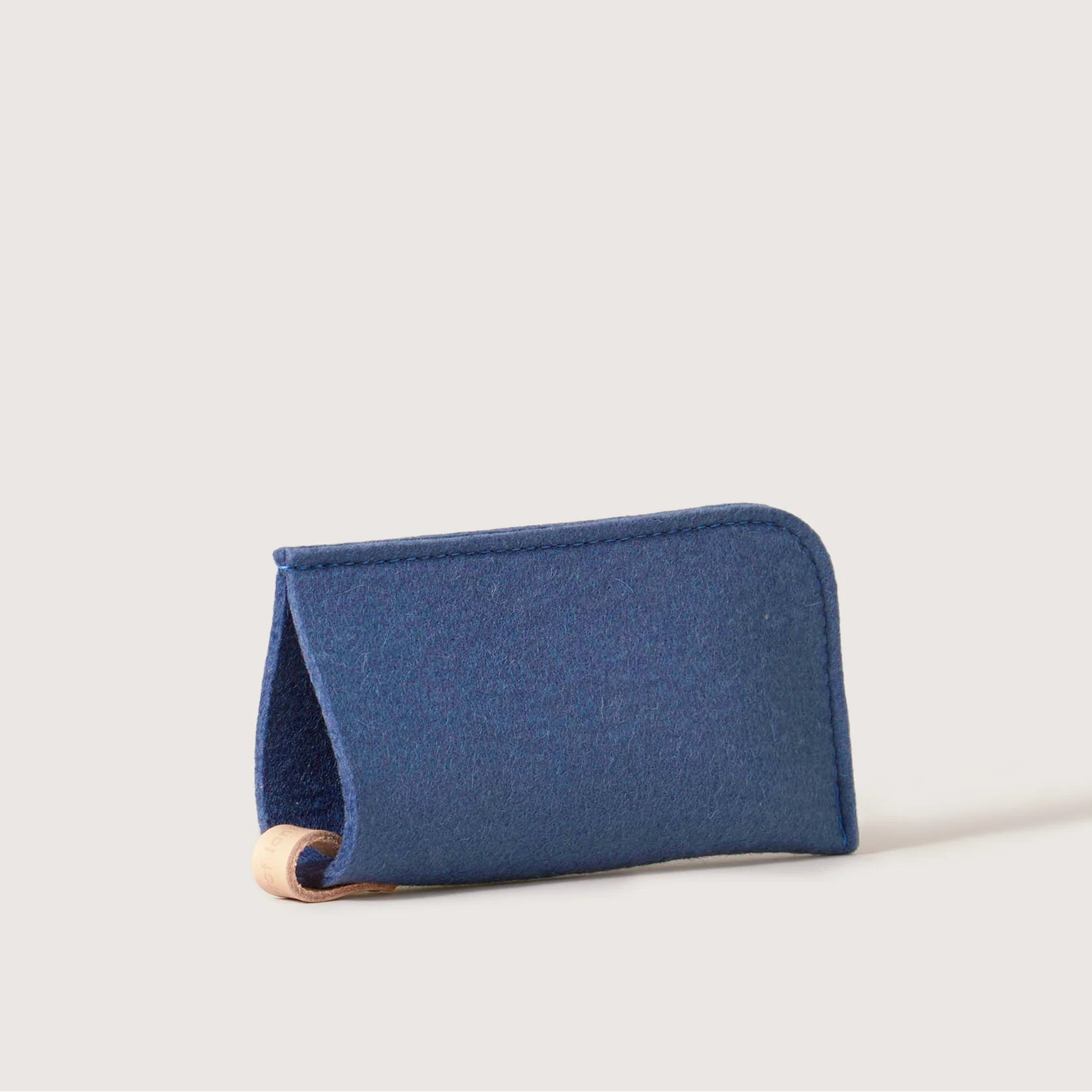 Graf Lantz Felt Glasses Sleeve in Horizon on a white background at Addison West