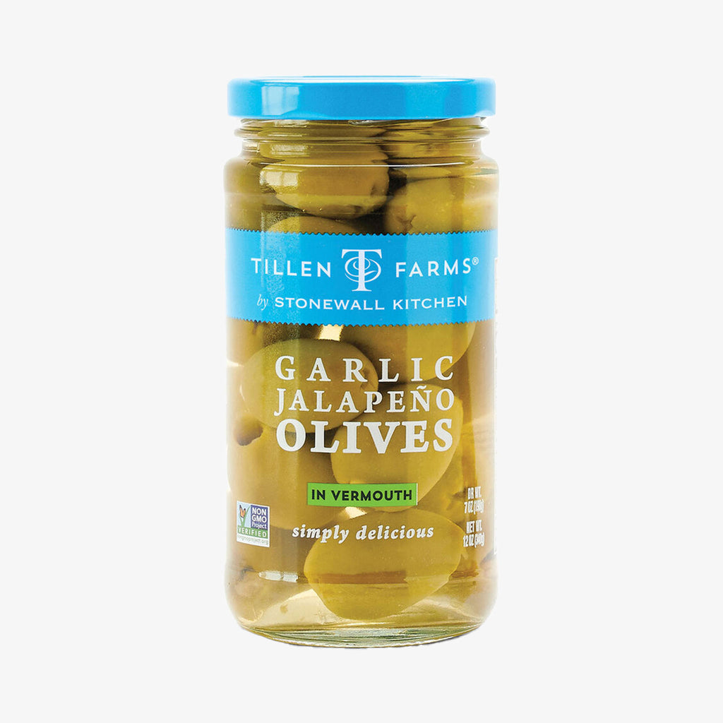 Garlic Jalapeño Olives Addison West