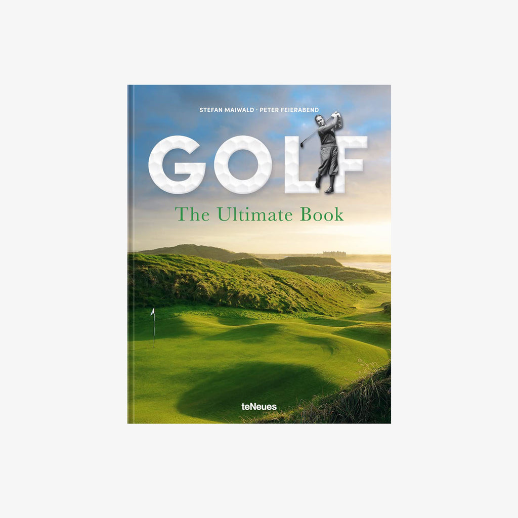 Front cover of book Golf: The Ultimate Book on a white background