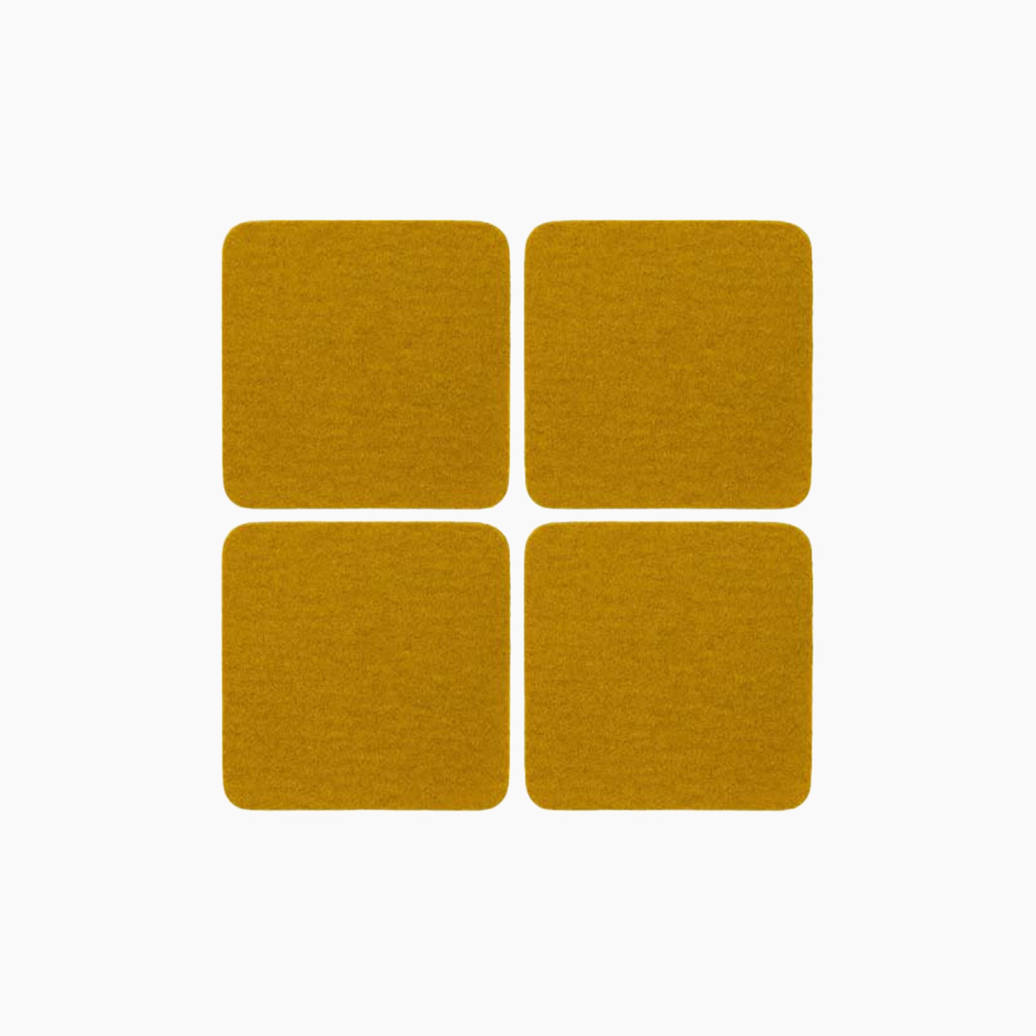 Graf Lantz Square Coaster Set in Dijon - Addison West 