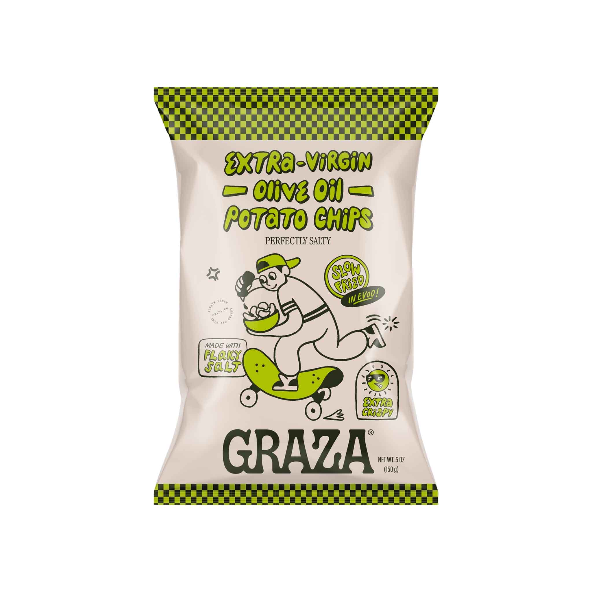 Graza Perfectly Salty Chips Fried in Evoo – Addison West