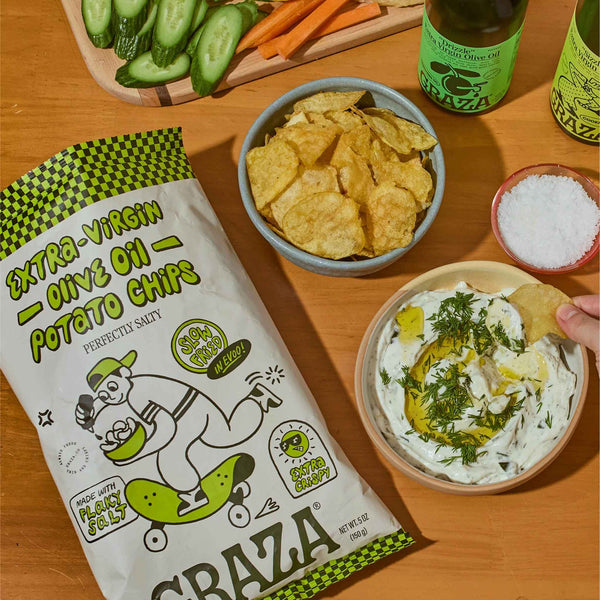 食品 zavass Graza Perfectly Salty Chips Fried in Evoo – Addison West