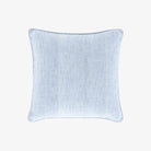 Greylock 22" Square Indoor/Outdoor Pillow on a white background at Addison West