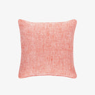 Greylock 22" Square Indoor/Outdoor Pillow on a white background at Addison West