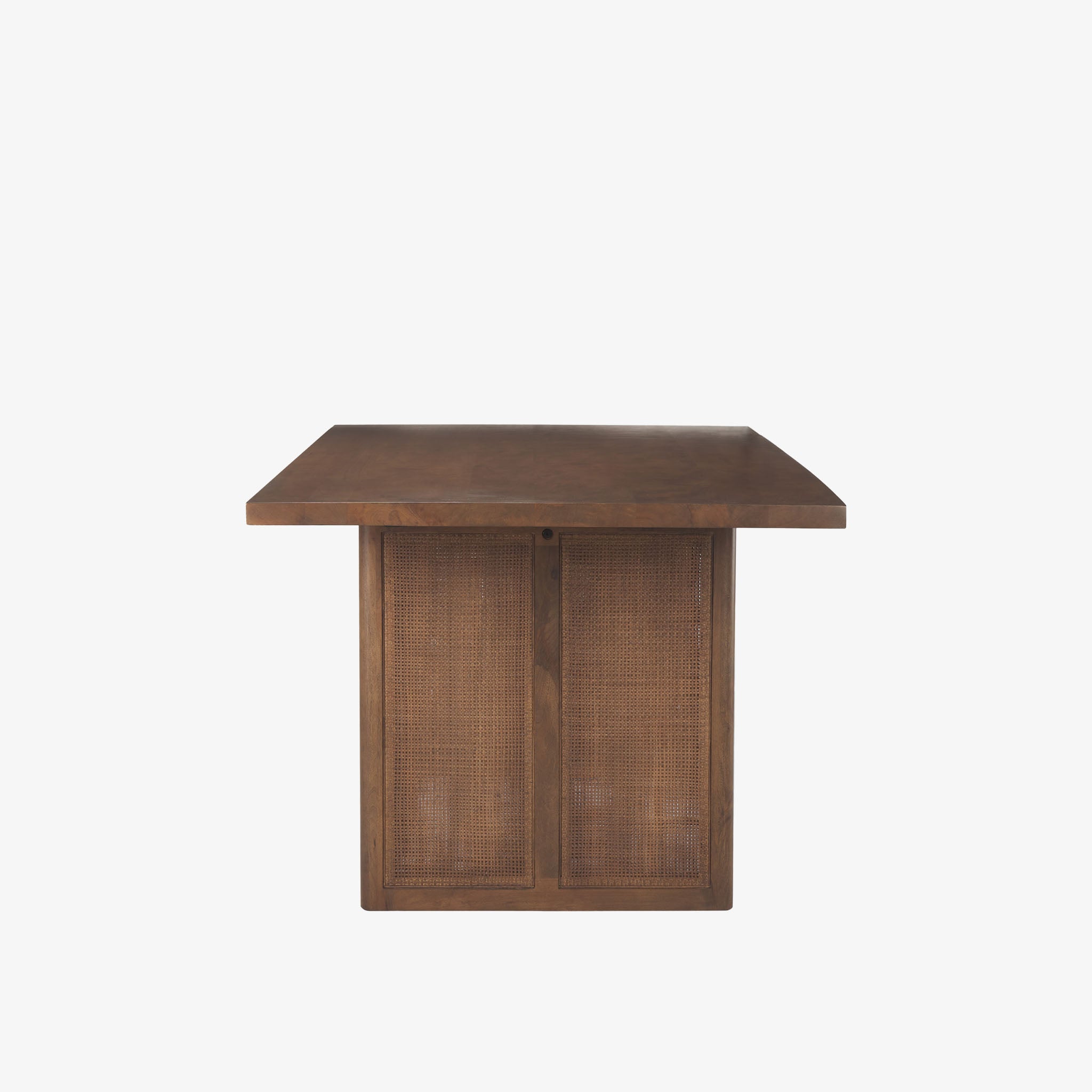 Dining Table in Dark Wash with Cane Addison West