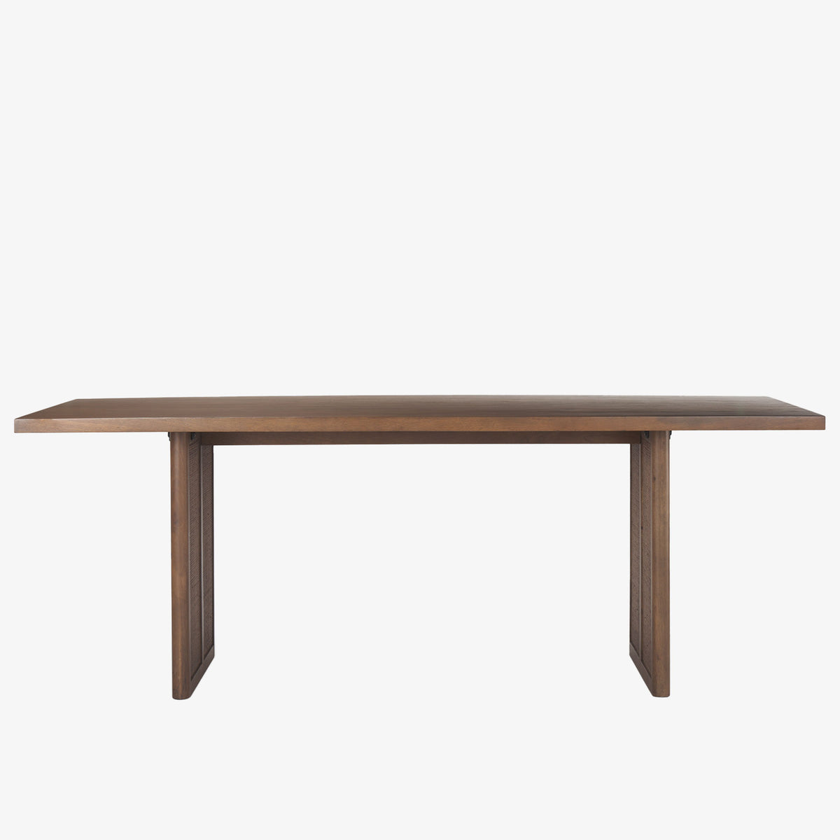 Dining Table in Dark Wash with Cane Addison West