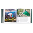 100 Hikes Of A Lifetime Leather Bound Edition on white background at Addison West.