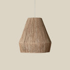 Collins Jute Pendant on a beige background at Addison West