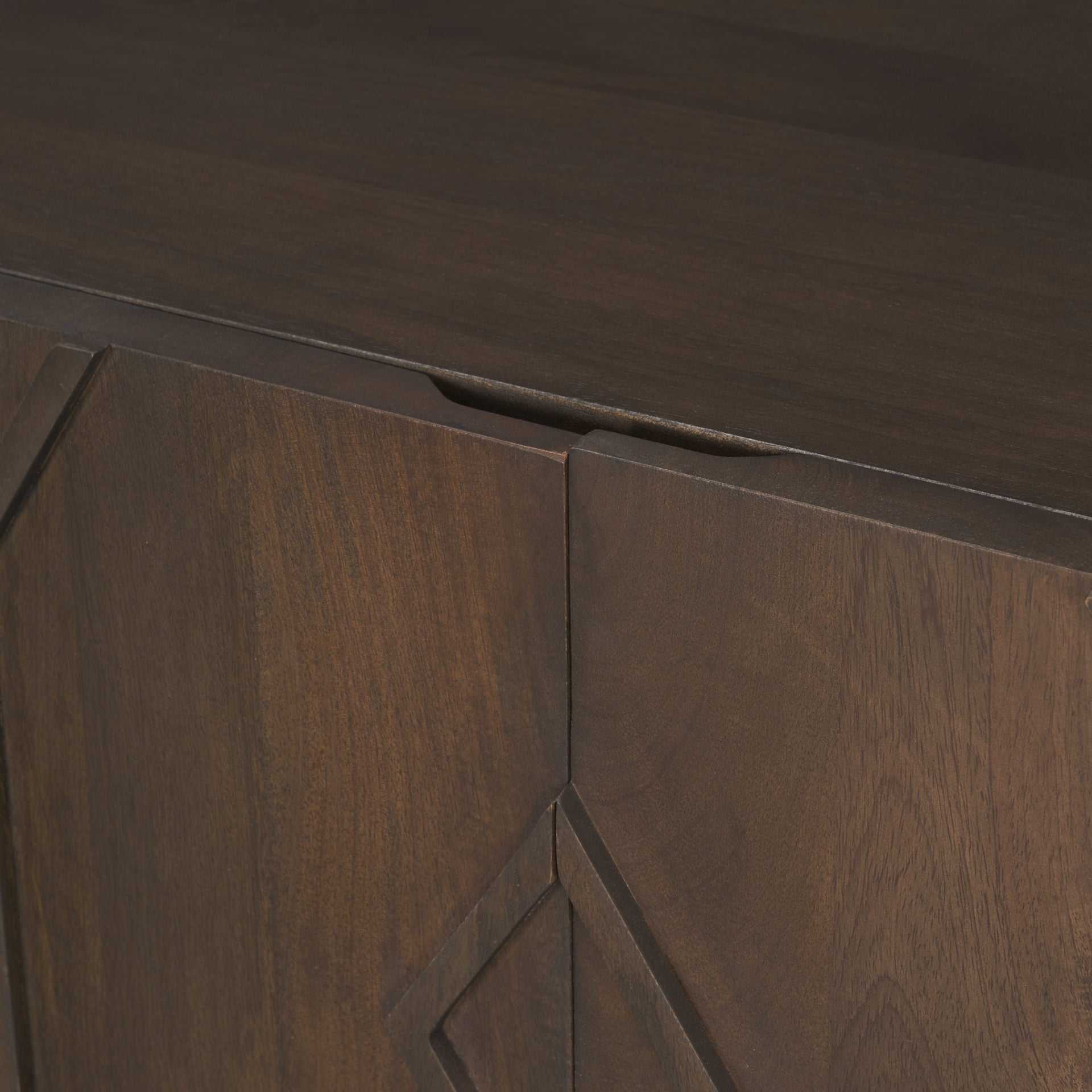 Essa 71" Sideboard in Dark Wash - Addison West 