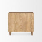 Heera Light Brown 36" cabinet with Diamond overlay pattern on a white background