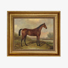 Hunter in A Landscape Oil Painting - Addison West 