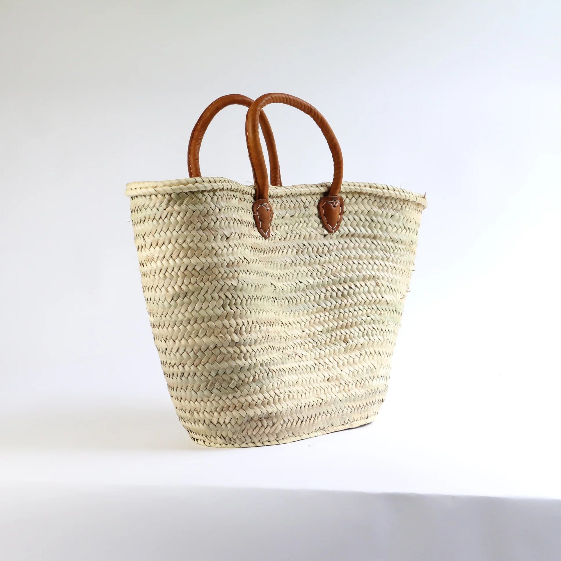 French Market Basket Tote on a white background at Addison West