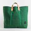 Immodest Cotton Large East-West Tote in Pine