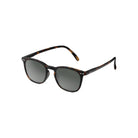 Izipizi #E Tortoise Sunglasses on a white background at Addison West