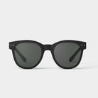 Izipizi #N Black Sunglasses on a white background at Addison West