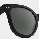 Izipizi #N Black Sunglasses on a white background at Addison West