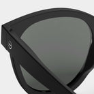 Izipizi #N Black Sunglasses on a white background at Addison West