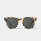 Izipizi #N Light Tortoise Sunglasses on a white background at Addison West
