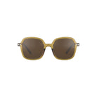 Izipizi #Office Golden Greensunglasses on a white background at Addison West