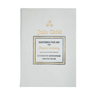 Julia Child's Mastering the Art of French Cooking Leather Bound Edition on white background at Addison West.