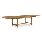 Forever Extendable Dining Table in Breadboard Finish on a white background at Addison West