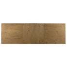 Forever Extendable Dining Table in Breadboard Finish on a white background at Addison West