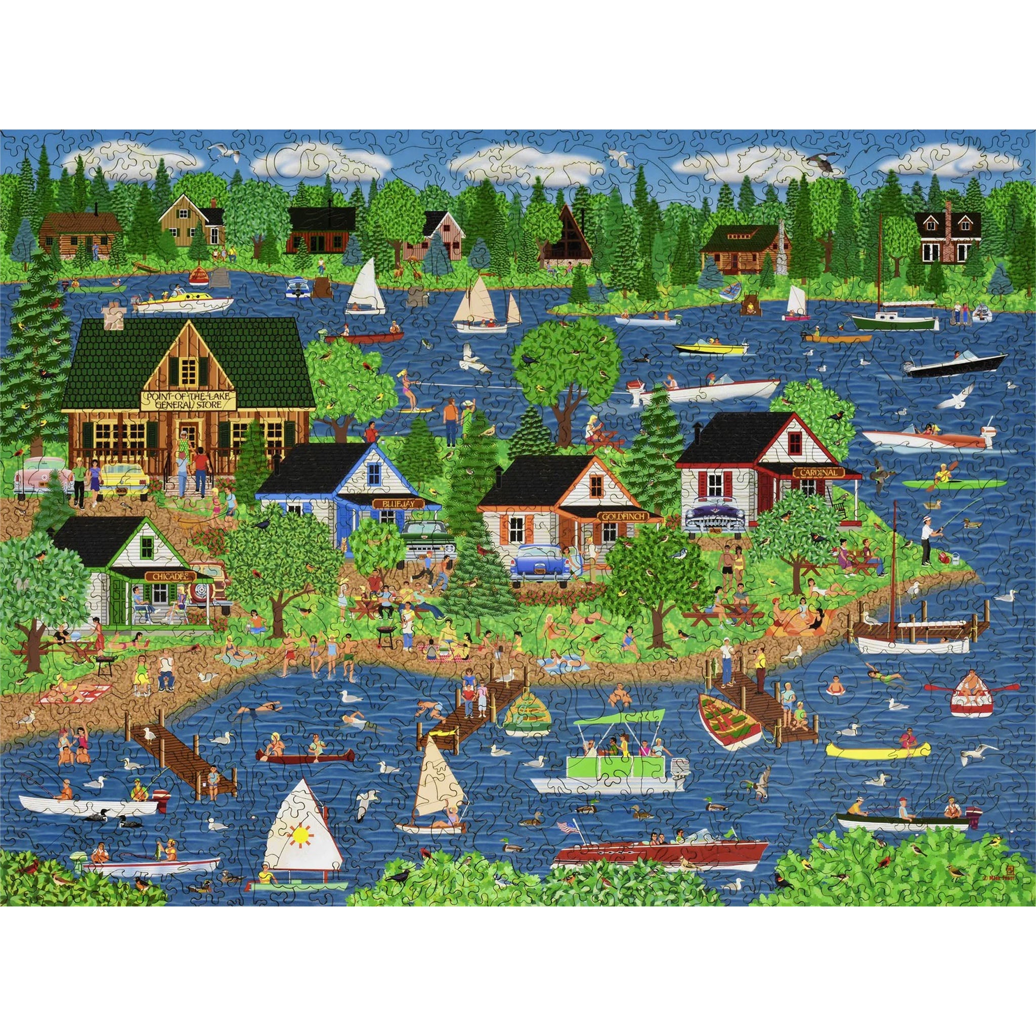Liberty Puzzles Summer at the Lake – Addison West