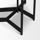 Crudités and Cocktails Nesting Side Tables in Dark Wood - Addison West 