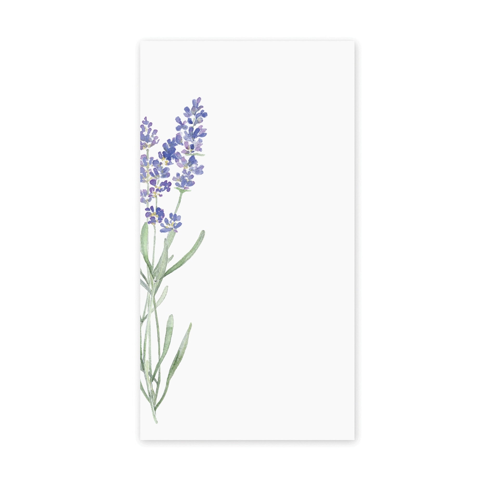 E Frances Lavender Notepad on a white background