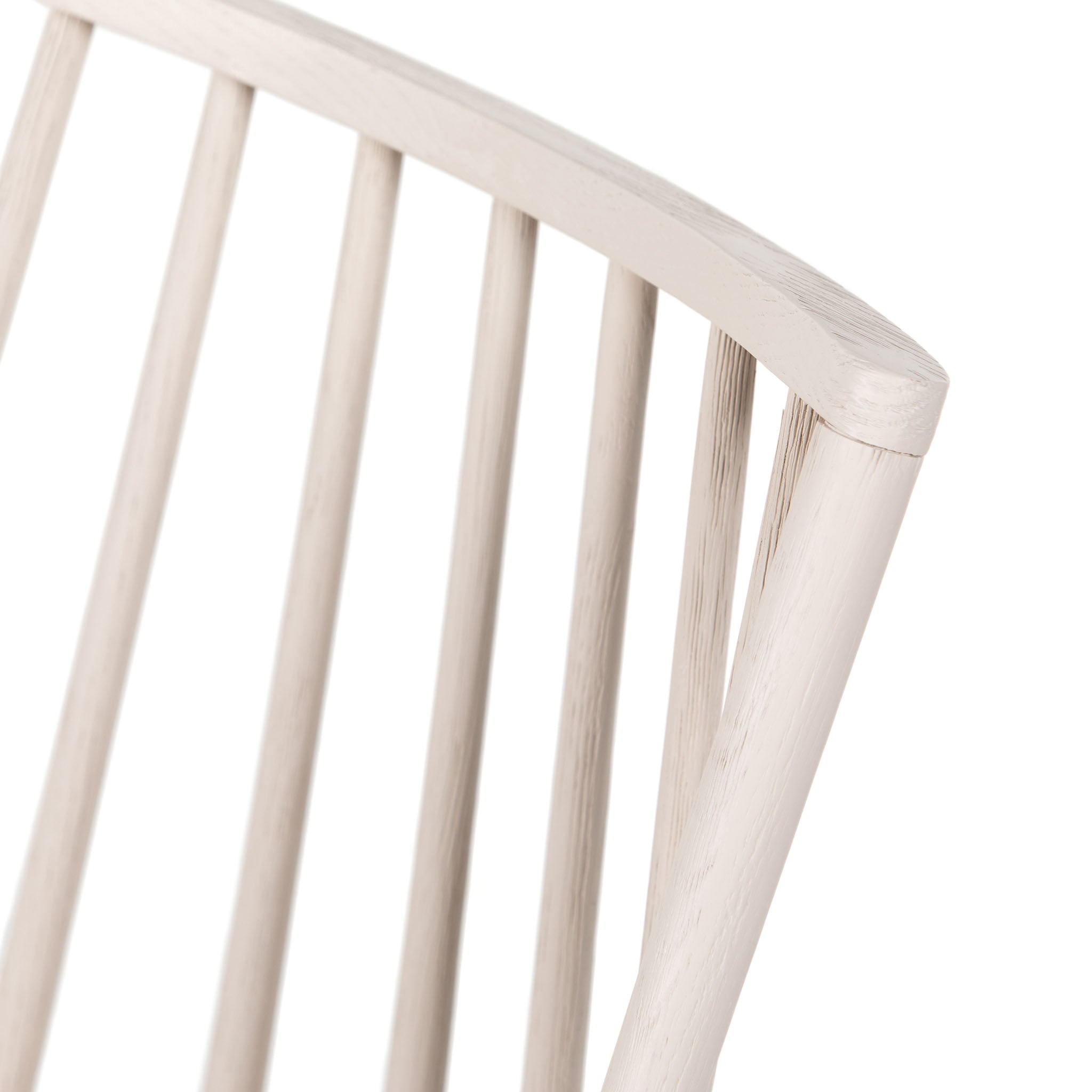 Four Hands Lewis Windsor Chair in Off White - Addison West 