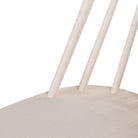 Four Hands Lewis Windsor Chair in Off White on a white background