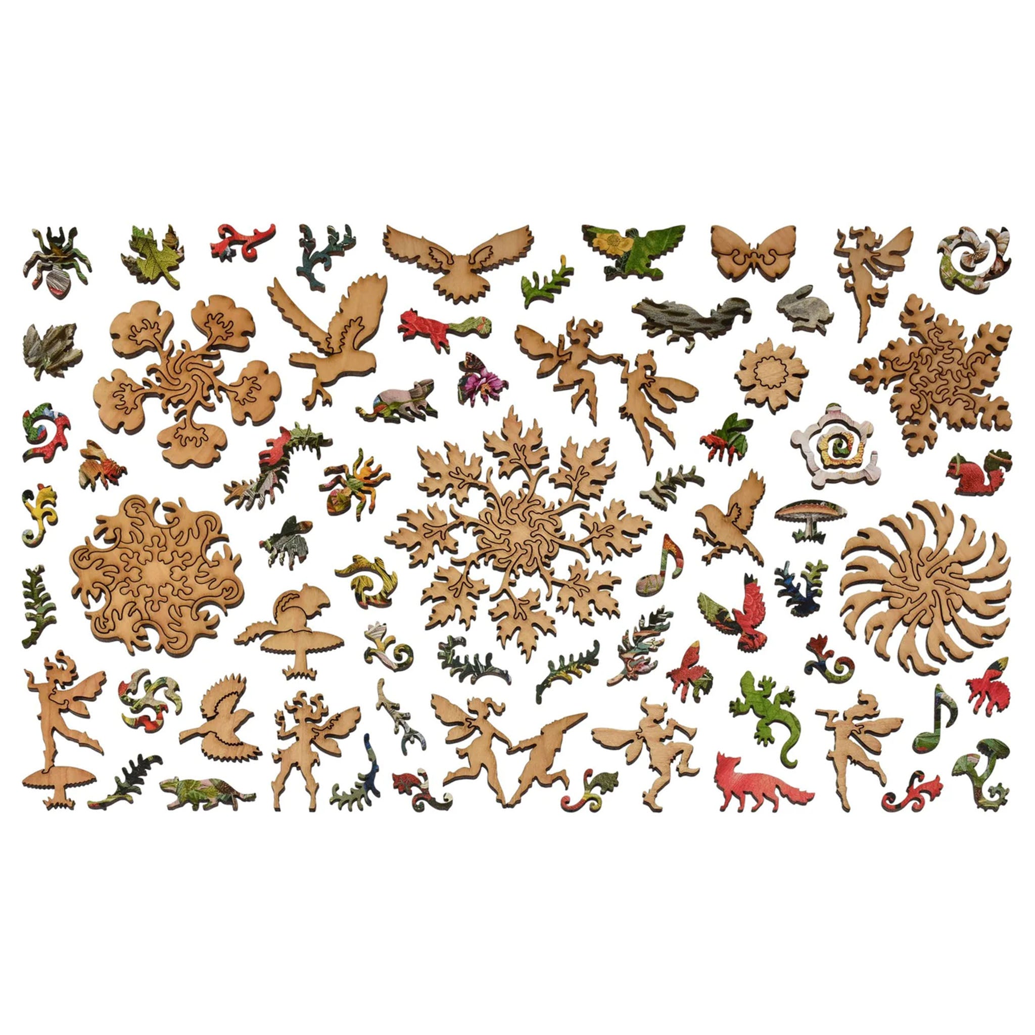 Liberty Puzzles Owl with Woodland Flowers – Addison West