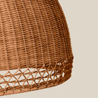 Close up of Augusta Chandelier on a beige background at Addison West