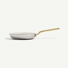 Made In CeramiClad™ 8” Non-stick Fry Pan in Antique Brass on a white background at Addison West