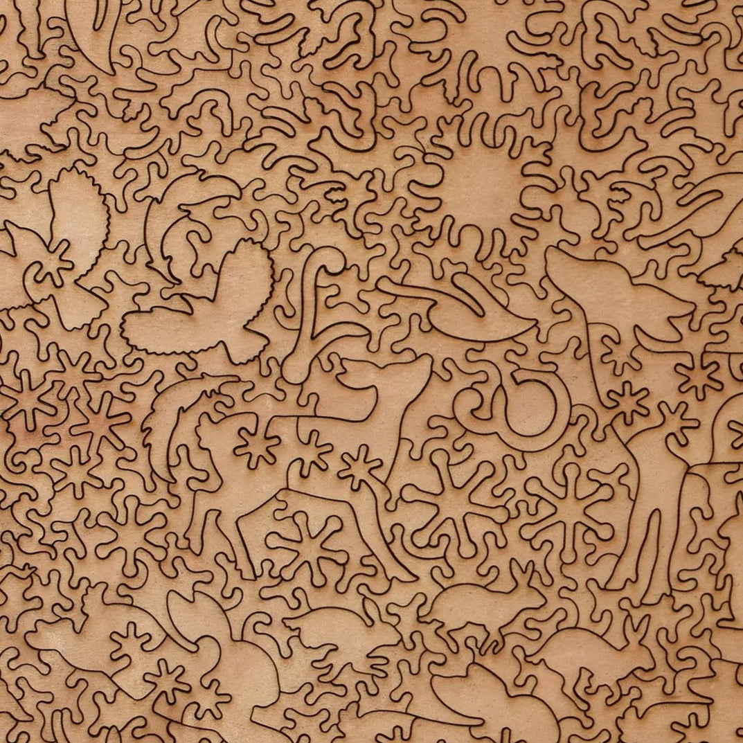 Liberty Puzzles Magical Winter Woodland at Addison West