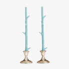Maple Stick Candle Pair in Robin Egg Blue - Addison West 