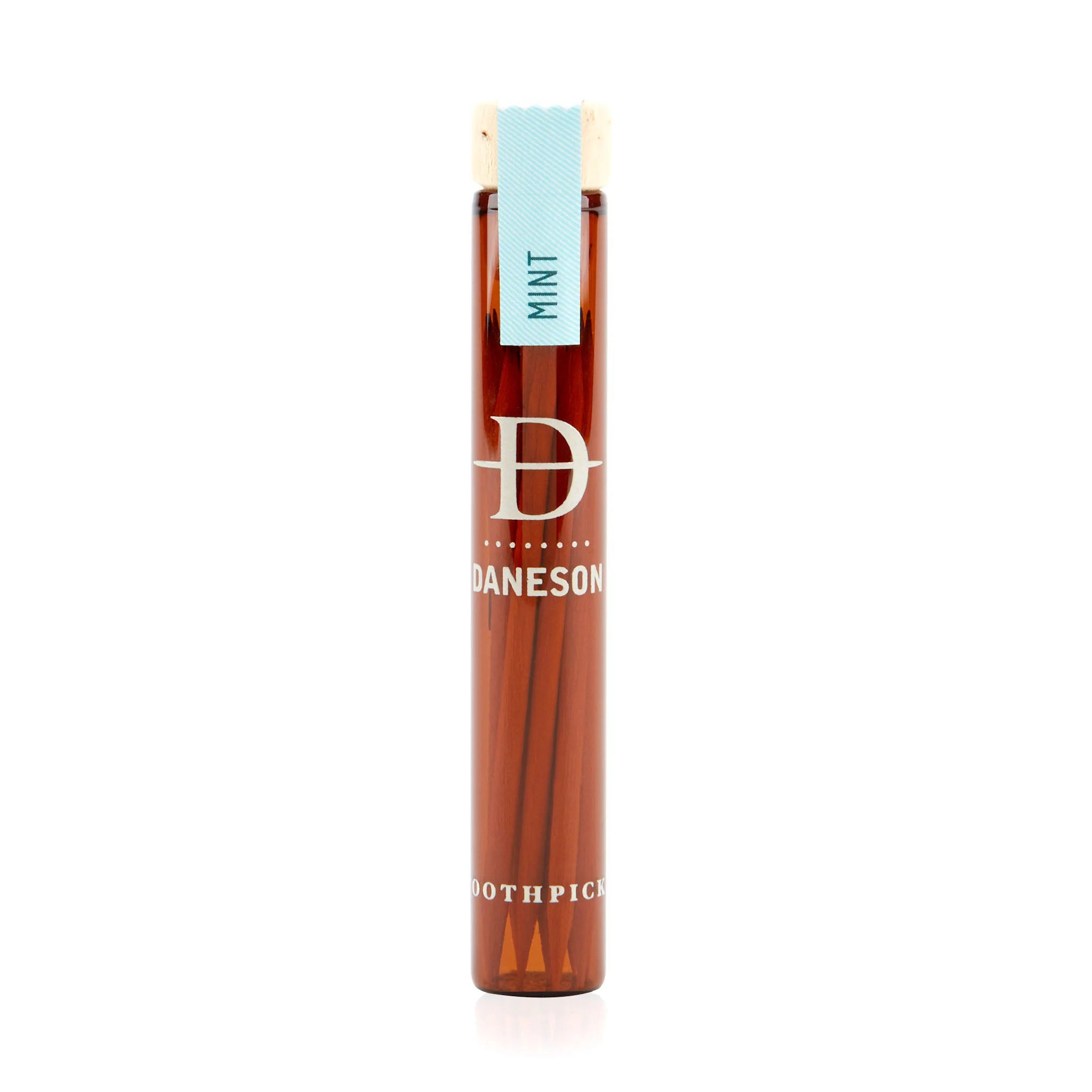 Daneson Mint No. 9 Toothpicks on a white background