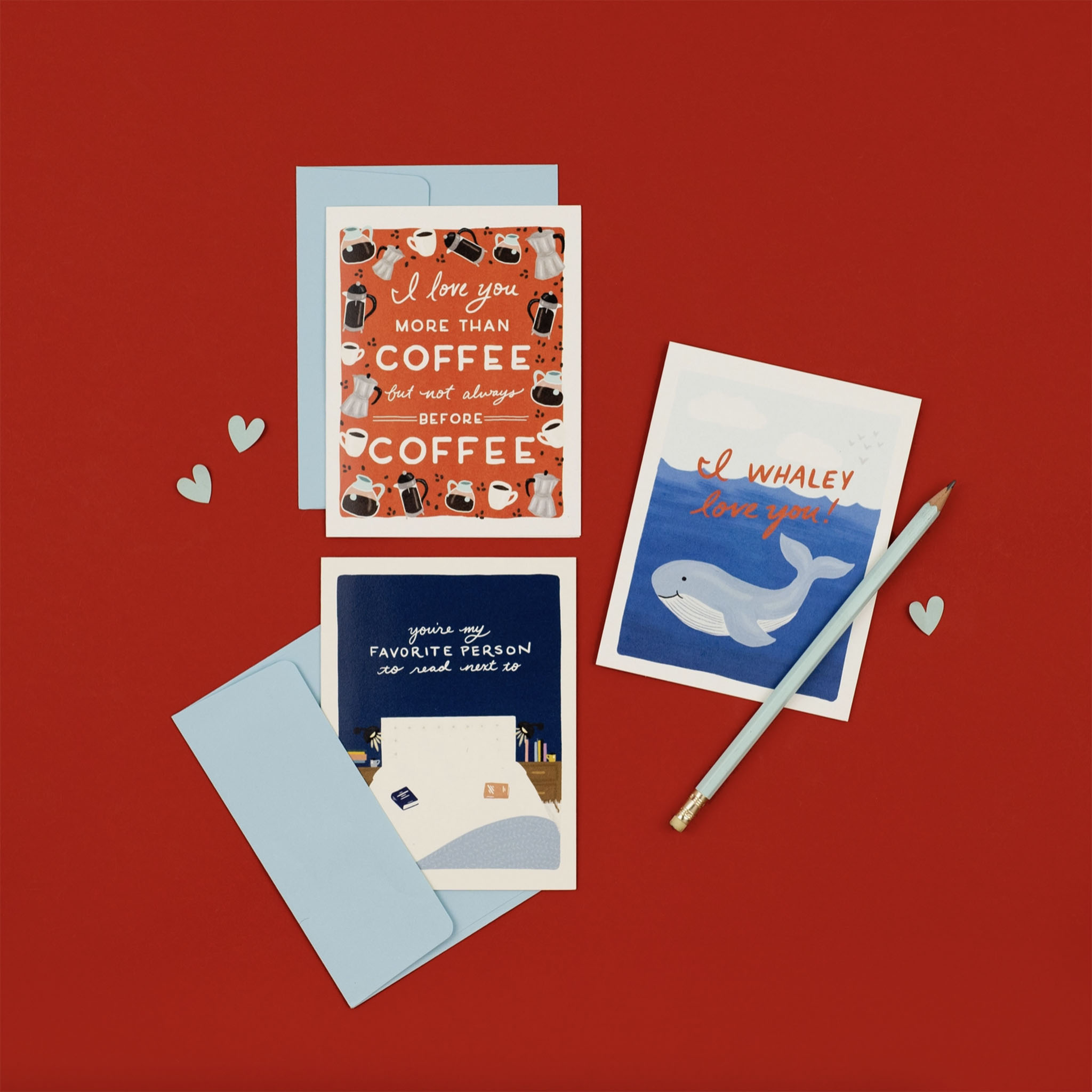 More Than Coffee Greeting Card - Addison West 