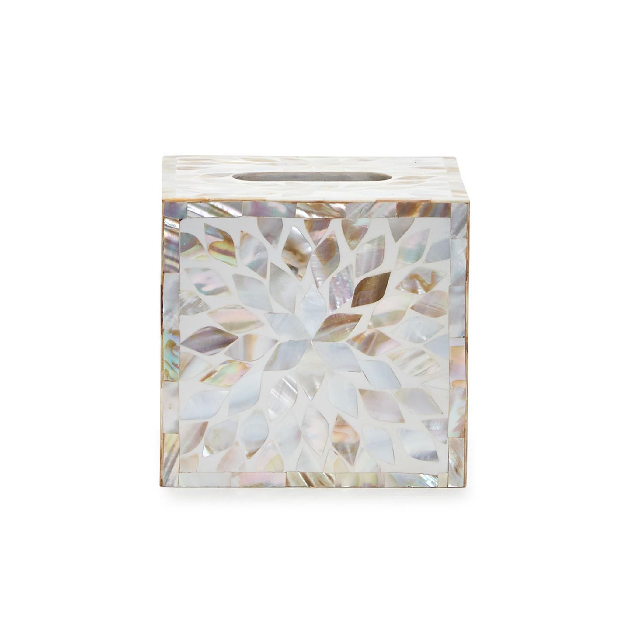 Mother of Pearl Tissue Box Cover - Addison West 